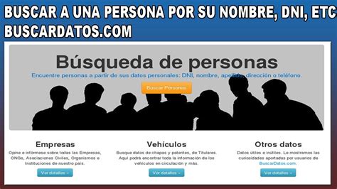 como encontrar personas|Cómo buscar personas por nombre y apellido gratis